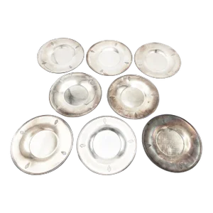 Art Deco 1920's Oneida by Community Silver Plate Serving Dishes - 8 Pieces
