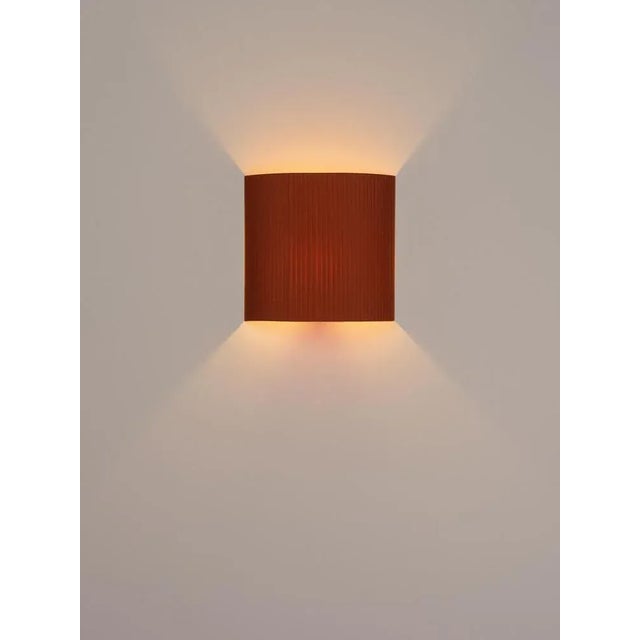 Contemporary Terracotta Square Wall Lamp by Santa & Cole For Sale - Image 3 of 8