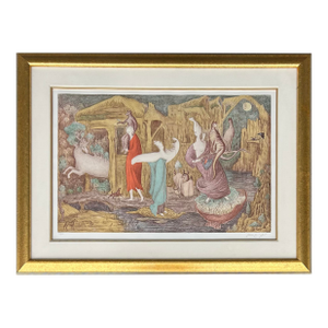 1987 Mexican Leonora Carrington Surrealist Lithograph, Signed, Numbered #93/150