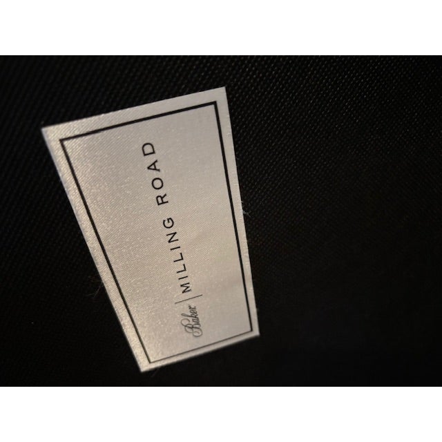 Textile Baker Milling Road Windom Settee For Sale - Image 7 of 8