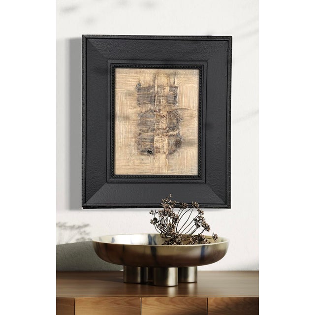 Speak Less is a study in restraint, where minimal forms and layered neutrals create a quiet, contemplative composition....