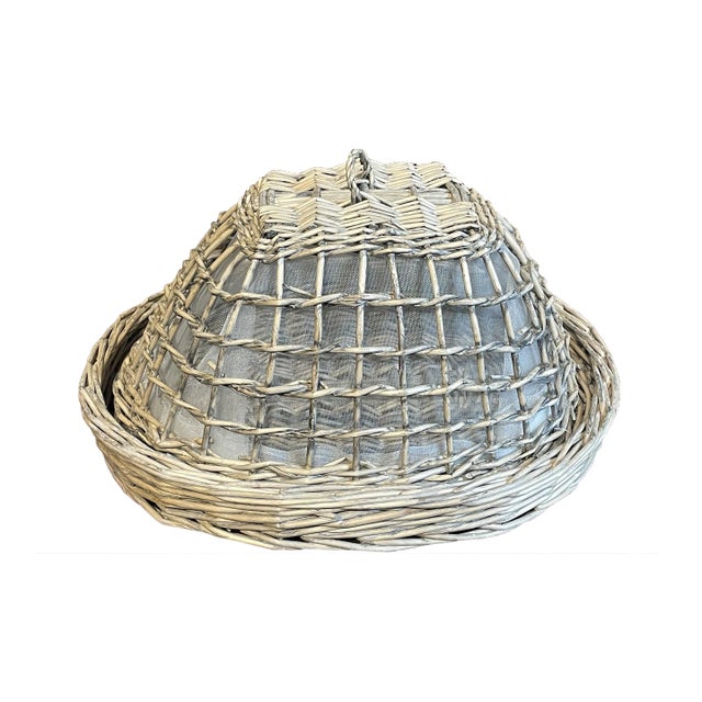 Woven Kitchen Tray With Cover For Sale