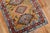 Early 20th Century Mustard Field Tribal Persian Heriz Square Rug - 3'5" x 4'3" For Sale - Image 4 of 6