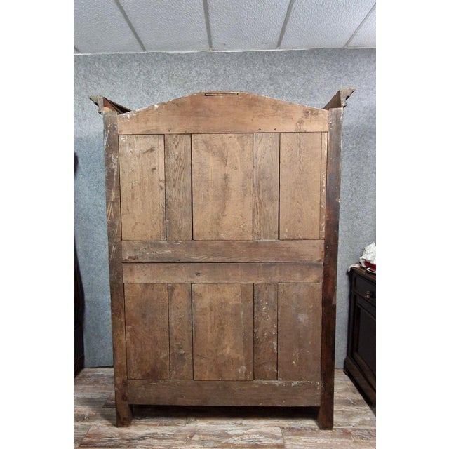 Louis XV Armoire in Marquetry, Elm and Walnut by Antoine Sertelon, 1773 For Sale - Image 3 of 6