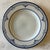 Set of 7 vintage small stoneware plates made by Mikasa Cera Stone in the Newport pattern (NB503) featuring a white ceramic...