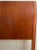 Late 20th Century Late 20th Century Large Danish Modern Style Solid Hardwood Queen Headboard For Sale - Image 5 of 11