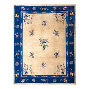 Antique Chinese Peking Rug 9' 2'' x 11' 8''