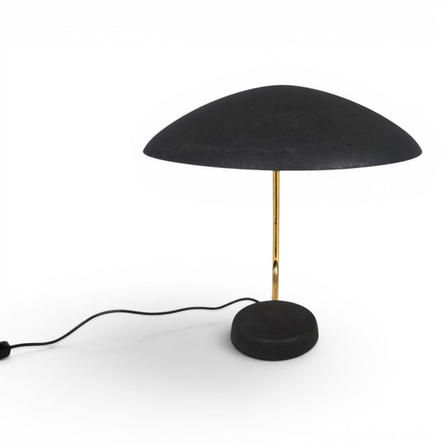 Metal 7675 Table Lamp in Black by Karl-Heinz Kinsky for Cosack, 1956 For Sale - Image 7 of 18