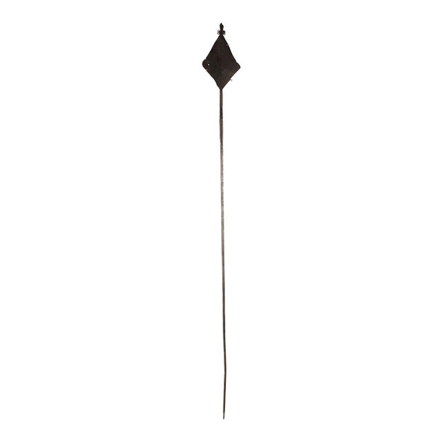 Early 20th Century Kuba Ceremonial Spear 82 inch For Sale