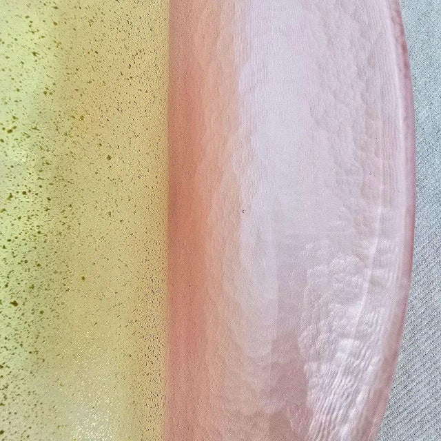 Pair of Pink and Gold Murano Glass Sconces 1990s For Sale - Image 10 of 12