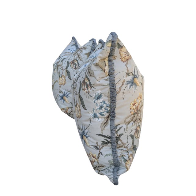 Custom Schumacher Yangtze River Chinoiserie Pillows - A Pair For Sale In Charlotte - Image 6 of 16