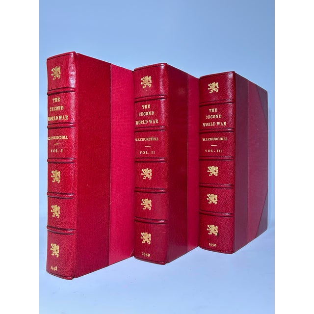 Churchill, Winston S. (WC). The Second World War. London: Cassell & Co. Ltd., 1948-54. First UK editions, first...
