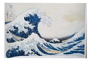 Hokusai Katsushika, the Great Wave of Kanagawa, 1831, Paper