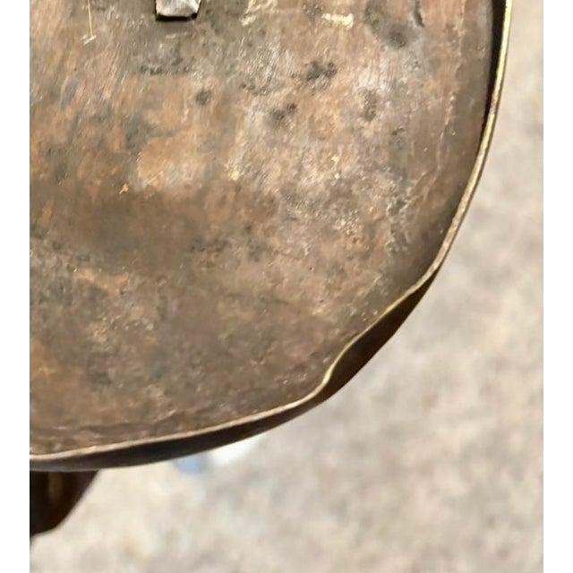 Vintage Bronze Mughal Bird Holding an Egg, 6.5” High For Sale - Image 6 of 8