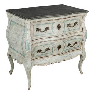 18th Century French Louis XV Bordelaise Painted Commode For Sale