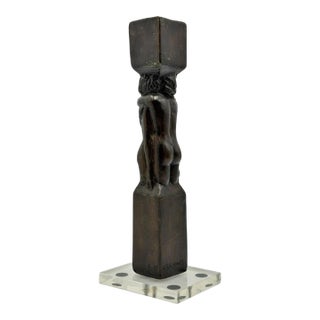 Victor Salmones “Momento Eterno” Figurative Nude Bronze Sculpture, Signed For Sale