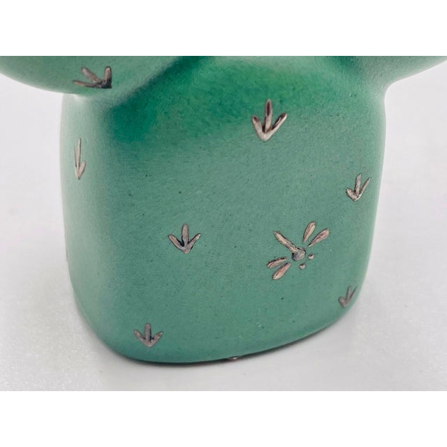 1980s Emilia Castillo Pure Silver & Porcelain Salt & Pepper Shakers, Mexican Modernism For Sale - Image 14 of 18