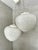 Bauhaus Large Czech Opaline Pendant Light by Napako, 1960s For Sale - Image 3 of 10