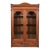 Herter Brothers Style Antique Eastlake Victorian Carved Burled Walnut Bookcase, Circa 1880s For Sale