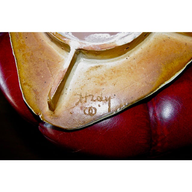 Ceramic Stoneware Mirror by Bruno H'Dry for Laborne, France, 1960 For Sale - Image 7 of 10