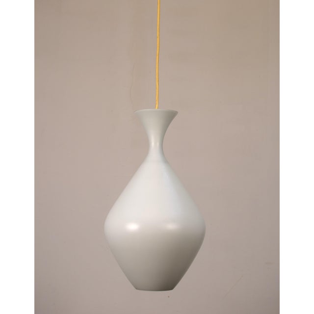 Vintage Italian Glass Suspension, 1960s For Sale - Image 10 of 12