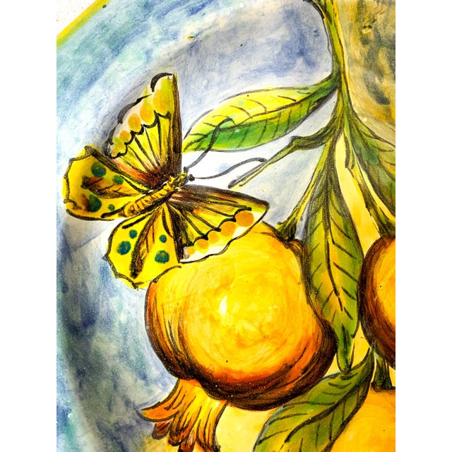 Vintage Santa Rosa Pottery Plate For Sale - Image 4 of 9