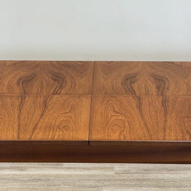 Mid-Century Double Extending Dining Table by Tom Robertson for McIntosh For Sale - Image 11 of 18