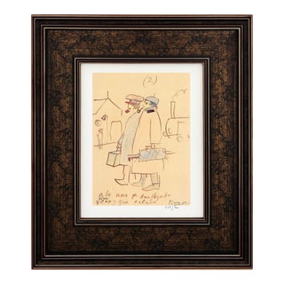 Pablo Picasso Trip to Paris 2 Limited Edition Framed For Sale