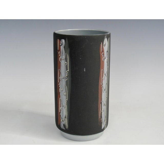 1950s Charles and Alice Smith Chalice California Pottery Vase For Sale In Detroit - Image 6 of 13