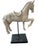 Alabaster Vintage Sculpture of a Horse Perfect Luxury Home Decor For Sale - Image 8 of 8