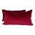 Brunschwig & Fils "Autun Mohair" in Berry 12"x22" Pillows-a Pair For Sale
