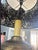 Vintage Chapman Brass Empire Style Table Lamp with Black Shade Bring timeless elegance to your home with this stunning...