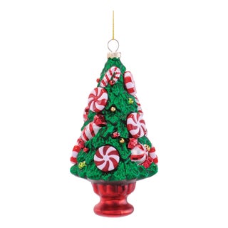 Glass Candy Tree Ornaments (Set of 12) For Sale