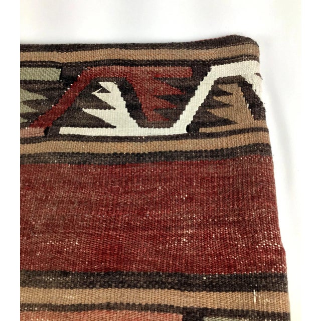 Kilim Rug Pillow Cover For Sale In Portland, ME - Image 6 of 9