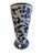 Lovely vintage Chinese blue and white footed vase, perfect for tall long stemmed floral arrangements, floral motif,...