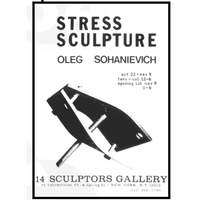 Oleg Sohanievich, Corten Steel Sculpture Oleg Sohanievich Non Conformist Avant Garde Ukrainian, 1982 For Sale In Miami - Image 6 of 6