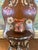 1990s Possibly Norwegian Hand-Painted Rosemaling Wall Pocket With Candlestick Holder or Miniature Vase, Signed by Kaja, 1990-Scandinavian Folk Art Decor. For Sale - Image 5 of 9