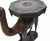 1920s Anglo Indian Carved Camel Side Table in Hardwood, 1920 For Sale - Image 5 of 12