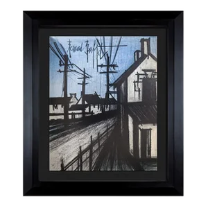 Bernard Buffet (1928 - 1999 ) Original Lithograph | Custom Frame | Sign