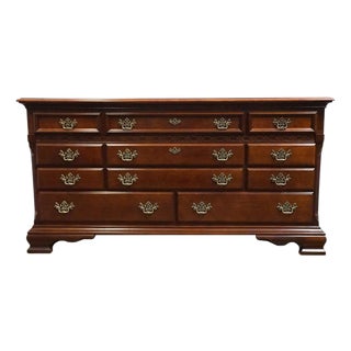 Stanley Furniture American Heritage Collection Mahogany Traditional Style 66" Triple Dresser 172-13-05 For Sale