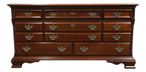 Stanley Furniture American Heritage Collection Mahogany Traditional Style 66" Triple Dresser 172-13-05
