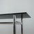 Console Table with Black Glass Top, 1980s For Sale - Image 4 of 9
