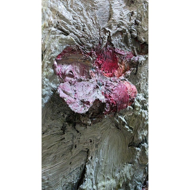 Vin Sculptras, Wounded Faces, 2016, Oil on Canvases, Framed, Set of 2 For Sale - Image 11 of 18