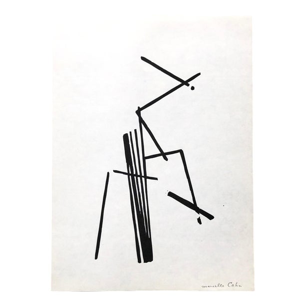 Marcelle Cahn, Construction, 1966, Paper For Sale