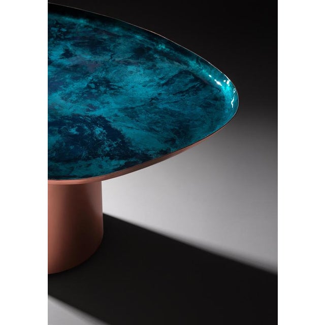 Metal Drop 38 Side Table by De Castelli For Sale - Image 7 of 8