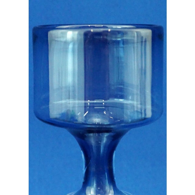 Vintage Finnish Blown Glass Vase by Nuutajarvi Notsjo, 1969 For Sale - Image 10 of 14