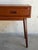 Brown Vintage Swedish Teak Console Table by Glas & Trä Scandinavian Modern Side Table For Sale - Image 8 of 10