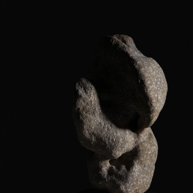 Wood Hans-Hermann Lippold, Metamorphose, 1971, Stone on Wood Base For Sale - Image 7 of 8