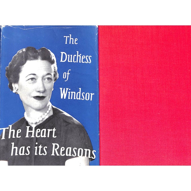 "The Heart Has Its Reasons: The Memoirs of the Duchess of Windsor" 1956 the Duchess of Windsor (Signed) For Sale In New York - Image 6 of 12