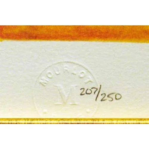 Impressionist Alexandra Nechita "Sprinkle the Joy of Peace" Signed Numbered Lithograph, Framed For Sale - Image 3 of 5